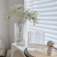 Crystal Wave Glass Vase – Premium Imported Modern Luxury Decorative Vase