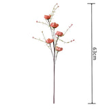 Pink Azalea Artificial Flower Stem – 63cm (25 Inch) with 5 Realistic Blooms